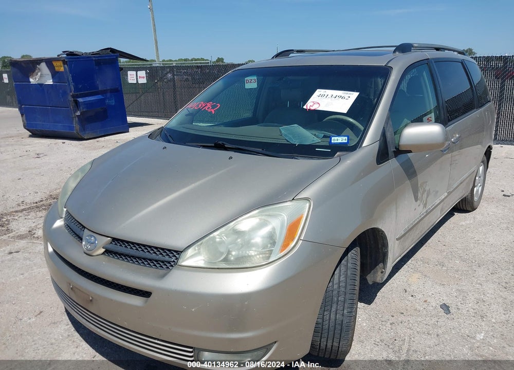 2004 TOYOTA SIENNA XLE VIN: 5TDZA22C04S144948