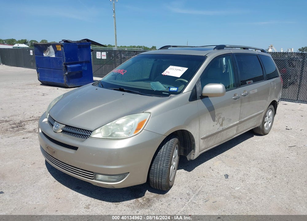 2004 TOYOTA SIENNA XLE VIN: 5TDZA22C04S144948