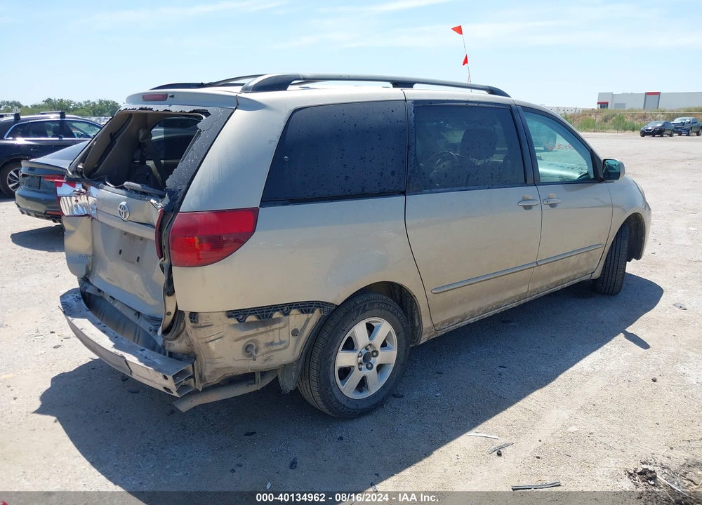 2004 TOYOTA SIENNA XLE VIN: 5TDZA22C04S144948