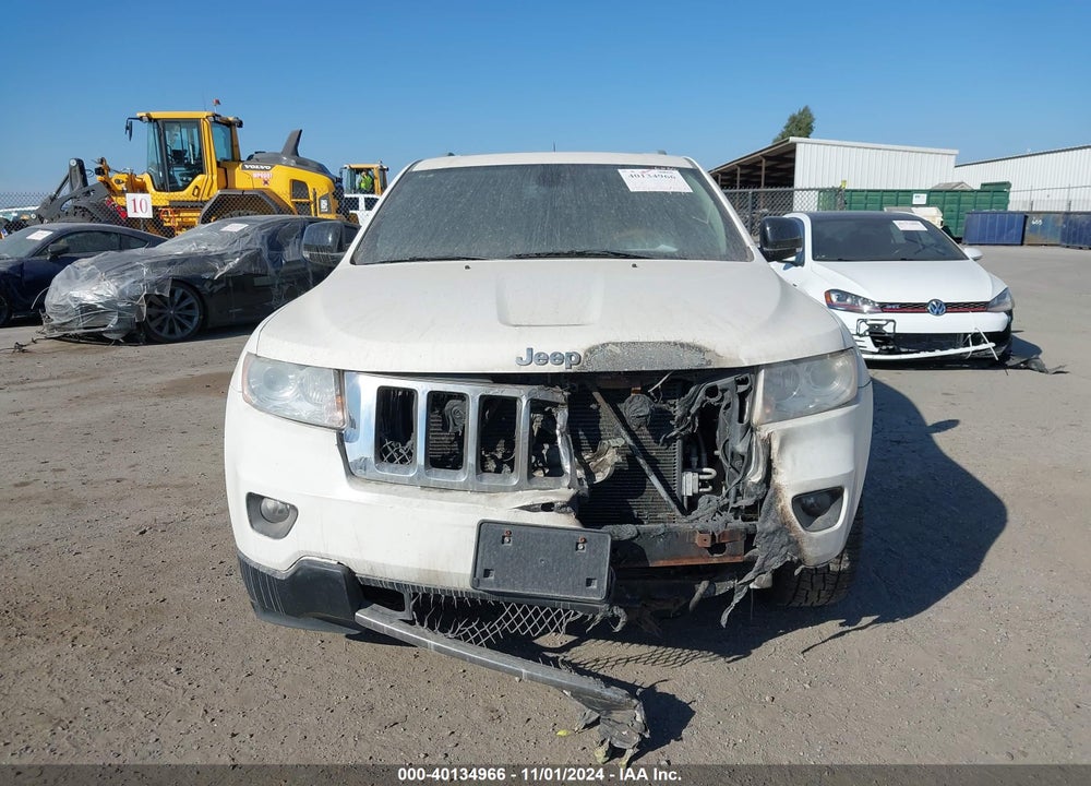 2012 JEEP GRAND CHEROKEE OVERLAND VIN: 1C4RJFCTXCC161309