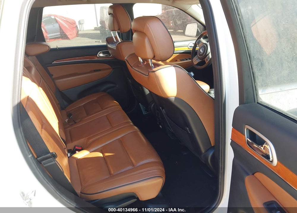 2012 JEEP GRAND CHEROKEE OVERLAND VIN: 1C4RJFCTXCC161309