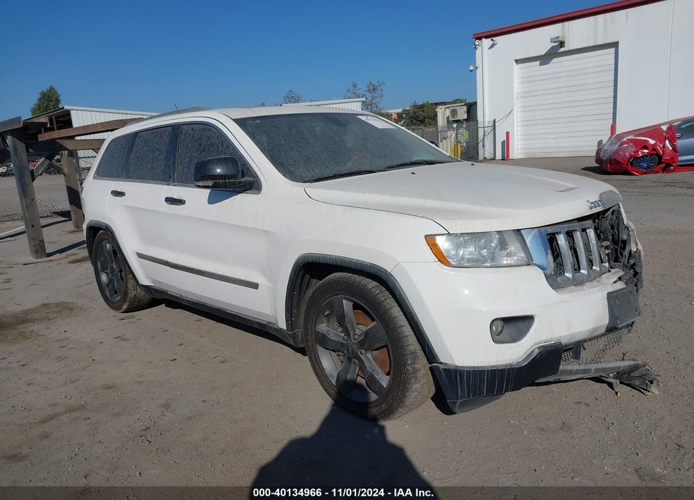 2012 JEEP GRAND CHEROKEE OVERLAND VIN: 1C4RJFCTXCC161309