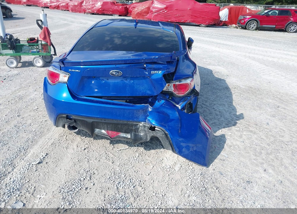 2016 SUBARU BRZ LIMITED VIN: JF1ZCAC1XG9604515