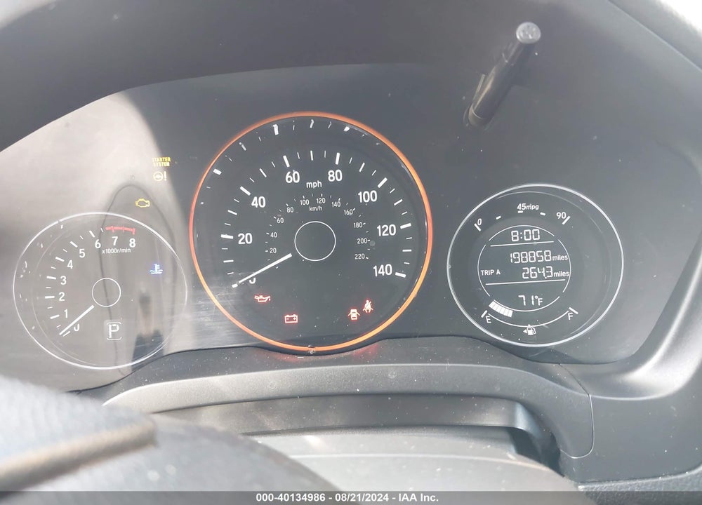 2017 HONDA HR-V EX VIN: 3CZRU6H57HG702994