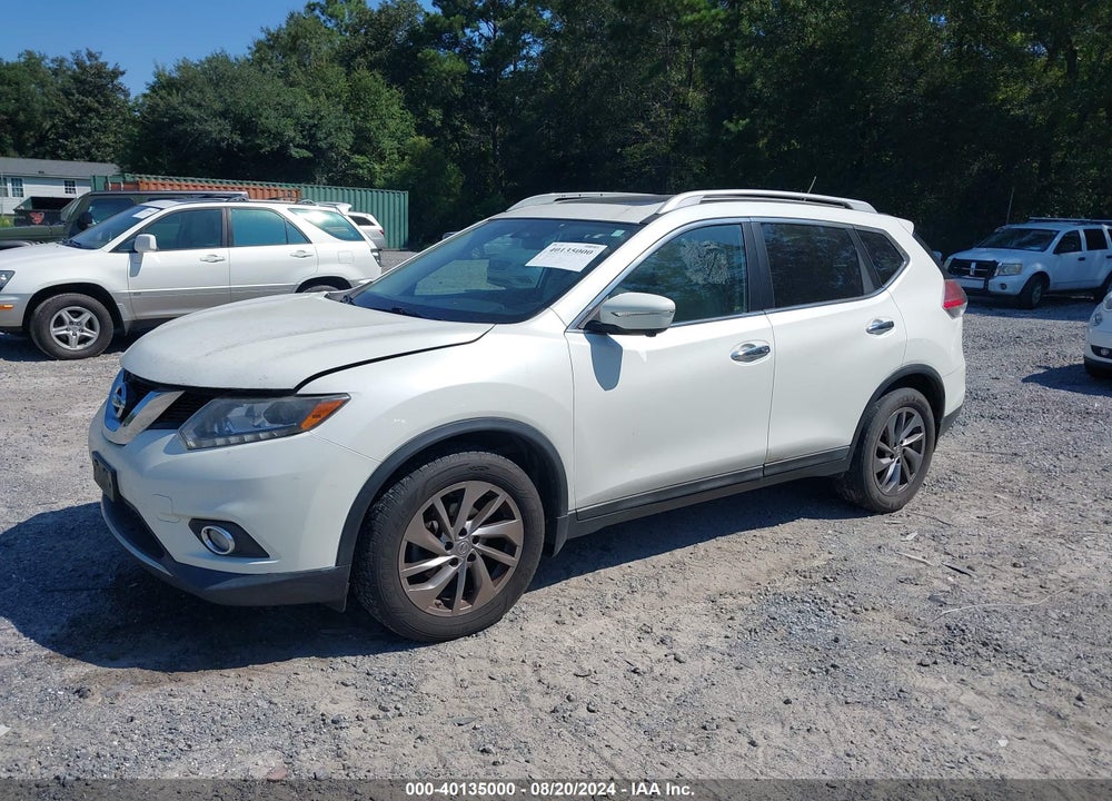 2015 NISSAN ROGUE SL VIN: 5N1AT2MT8FC896076