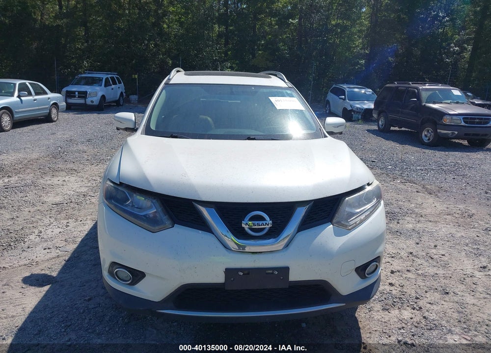 2015 NISSAN ROGUE SL VIN: 5N1AT2MT8FC896076