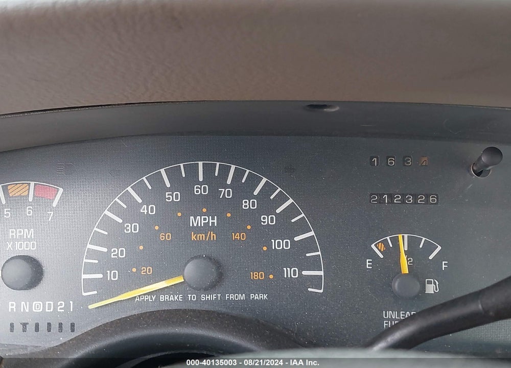 1999 PONTIAC BONNEVILLE VIN: 1G2HX52K7XH238826