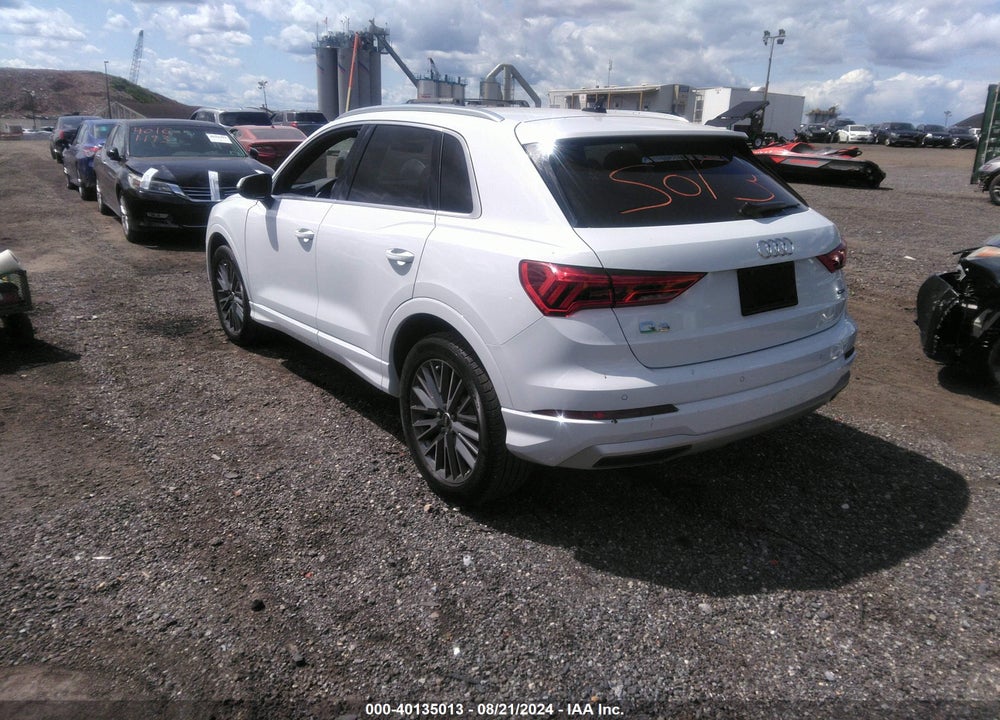 2022 AUDI Q3 PREMIUM 40 TFSI QUATTRO TIPTRONIC VIN: WA1AUCF30N1007988