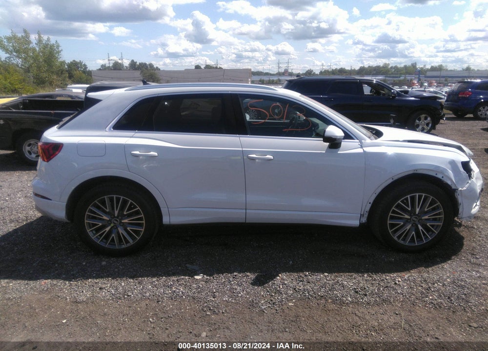 2022 AUDI Q3 PREMIUM 40 TFSI QUATTRO TIPTRONIC VIN: WA1AUCF30N1007988