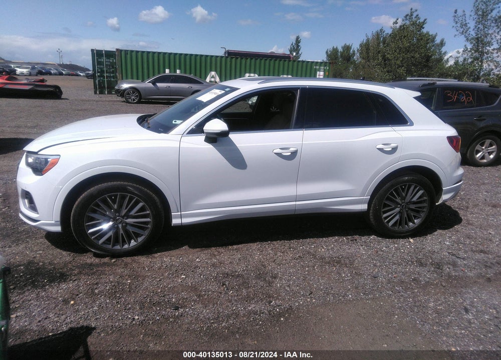 2022 AUDI Q3 PREMIUM 40 TFSI QUATTRO TIPTRONIC VIN: WA1AUCF30N1007988