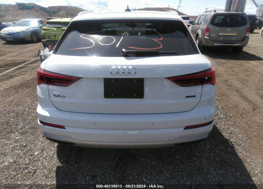 2022 AUDI Q3 PREMIUM 40 TFSI QUATTRO TIPTRONIC VIN: WA1AUCF30N1007988