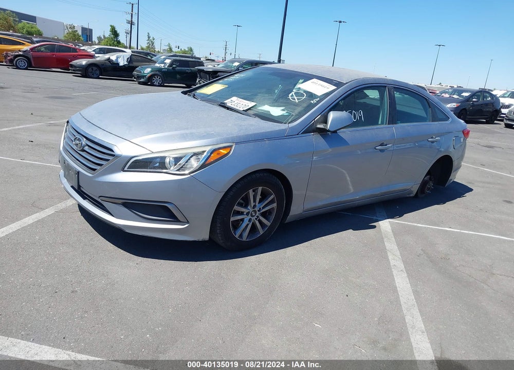2016 HYUNDAI SONATA SE VIN: 5NPE24AF3GH326186