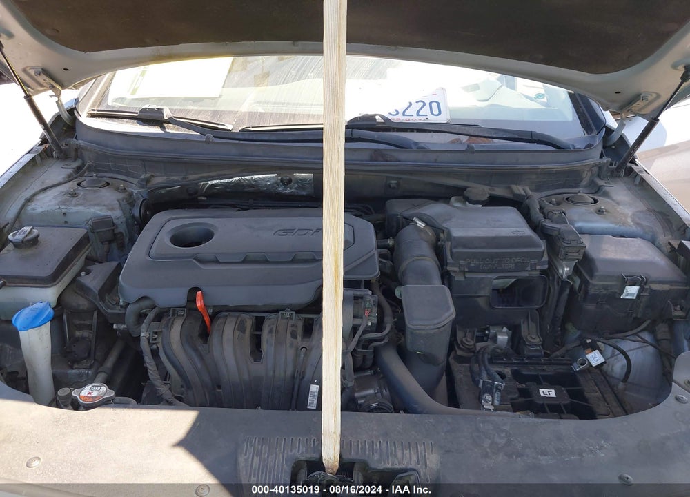 2016 HYUNDAI SONATA SE VIN: 5NPE24AF3GH326186
