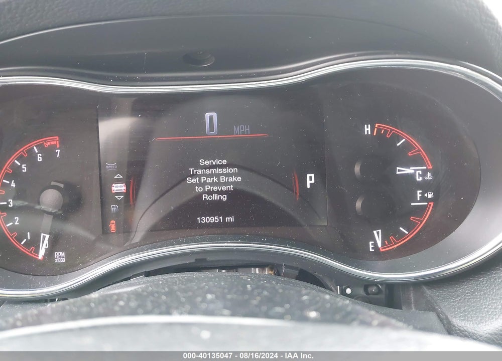 2016 DODGE DURANGO LIMITED VIN: 1C4RDHDG5GC502142