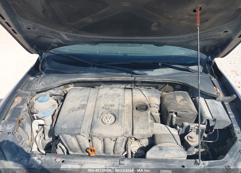 2012 VOLKSWAGEN PASSAT 2.5L SE VIN: 1VWBH7A3XCC044655