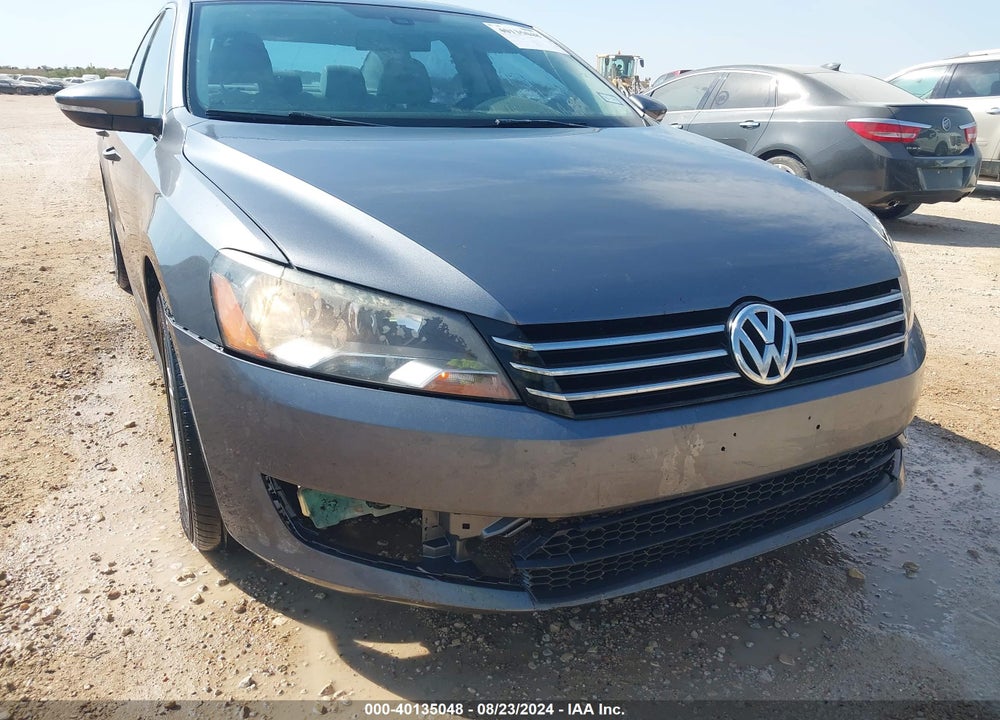 2012 VOLKSWAGEN PASSAT 2.5L SE VIN: 1VWBH7A3XCC044655