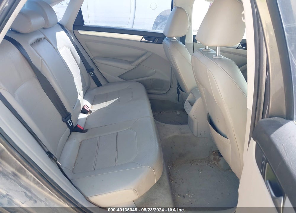 2012 VOLKSWAGEN PASSAT 2.5L SE VIN: 1VWBH7A3XCC044655