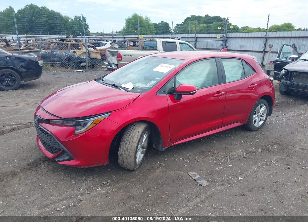 2022 TOYOTA COROLLA VIN: JTND4MBE7N3185199