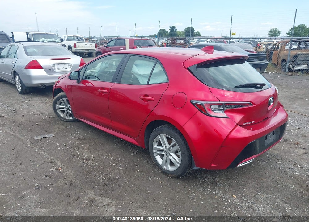 2022 TOYOTA COROLLA VIN: JTND4MBE7N3185199