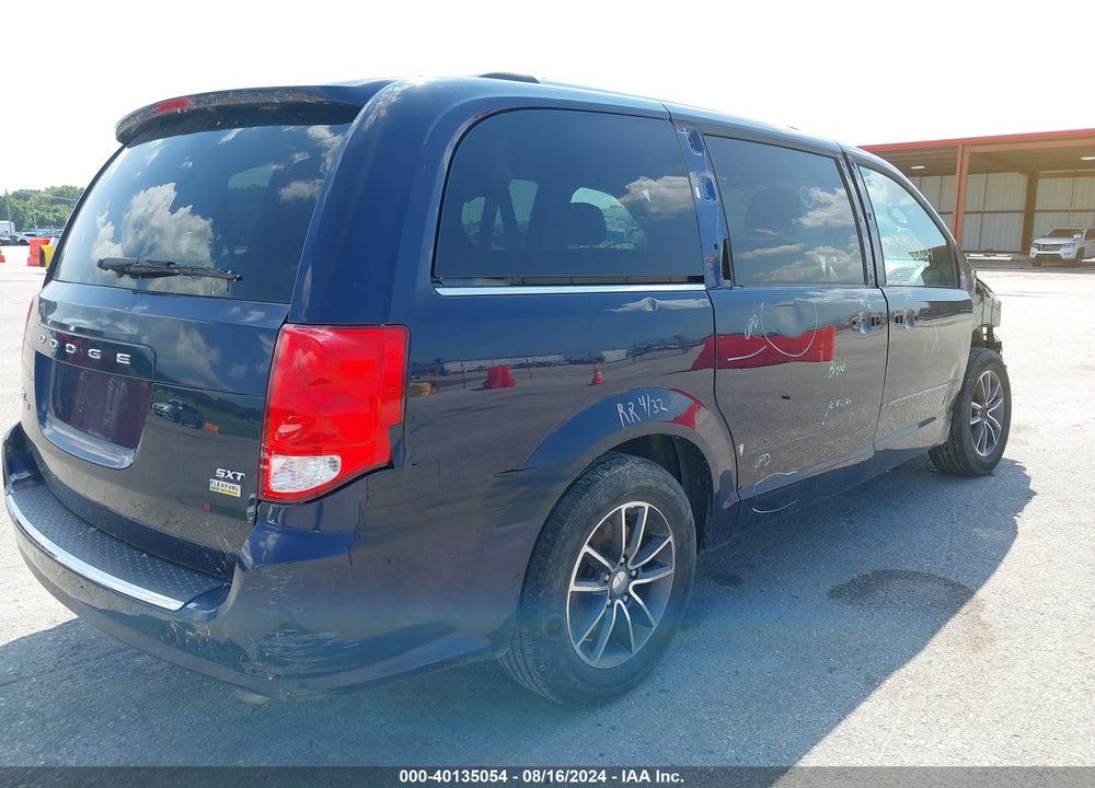 2016 DODGE GRAND CARAVAN SXT VIN: 2C4RDGCG8GR276343