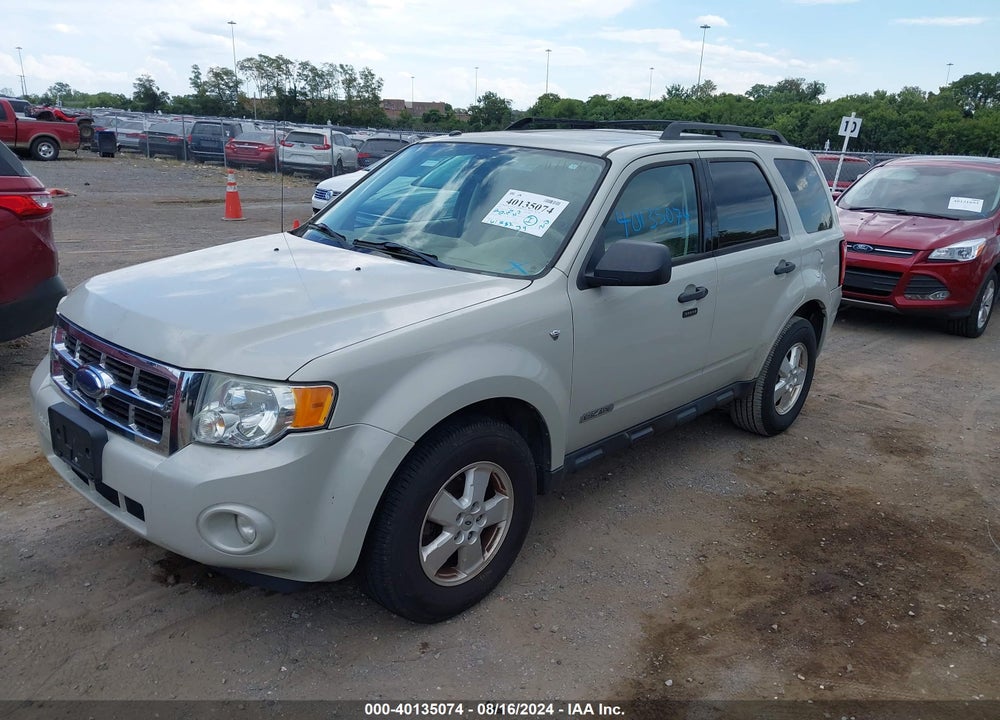 2008 FORD ESCAPE XLT VIN: 1FMCU03108KA72964