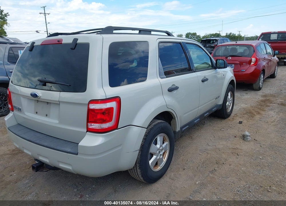 2008 FORD ESCAPE XLT VIN: 1FMCU03108KA72964