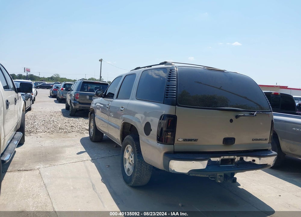2004 CHEVROLET TAHOE LT VIN: 1GNEC13Z44J289985