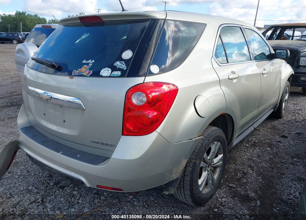2014 CHEVROLET EQUINOX LS VIN: 2GNFLEEK9E6140319