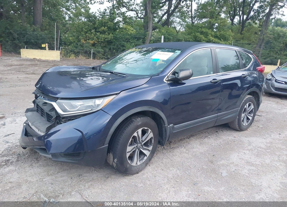 2018 HONDA CR-V LX VIN: 2HKRW6H30JH210884
