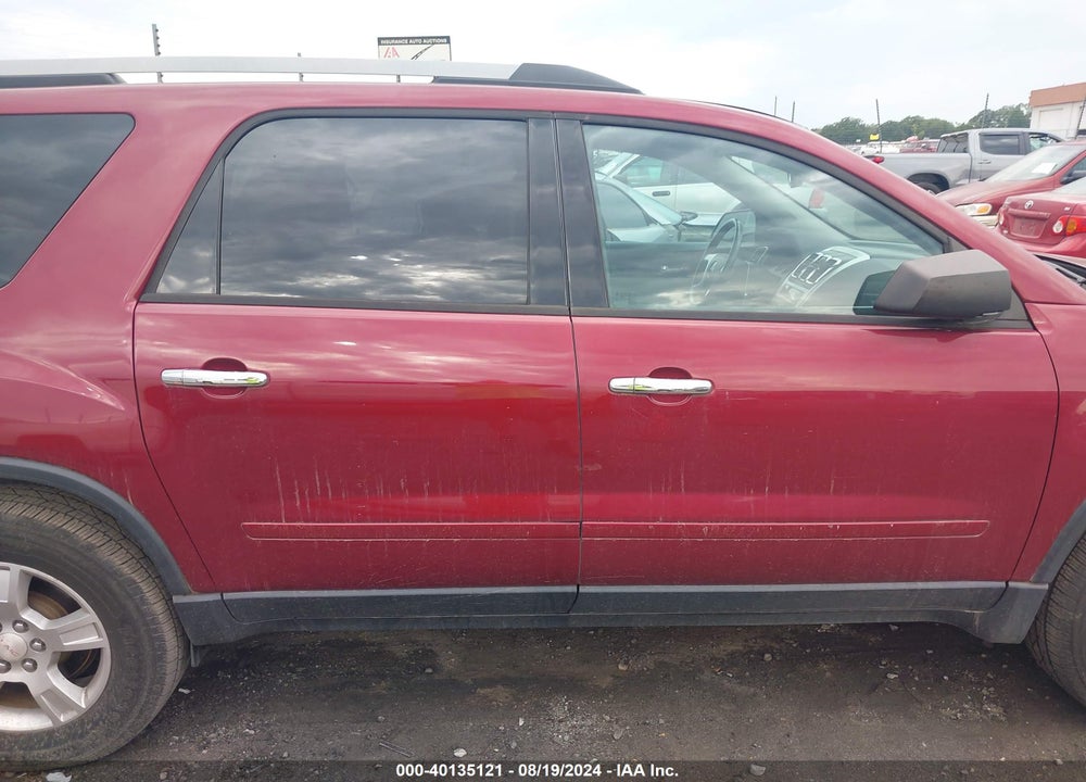 2011 GMC ACADIA SLE VIN: 1GKKRPED0BJ239455