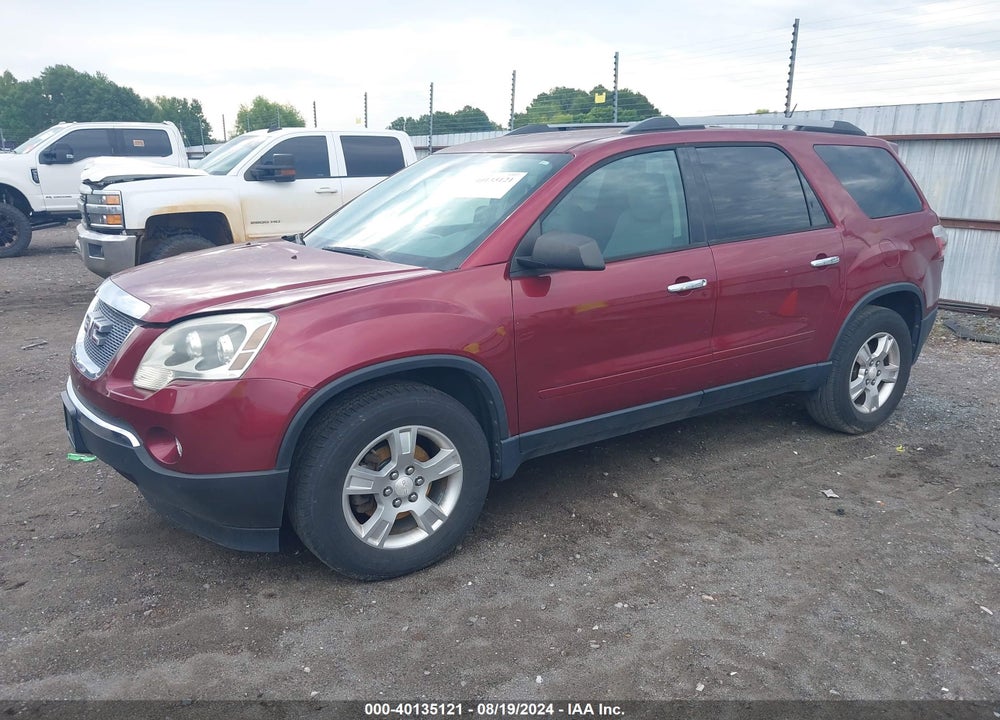 2011 GMC ACADIA SLE VIN: 1GKKRPED0BJ239455