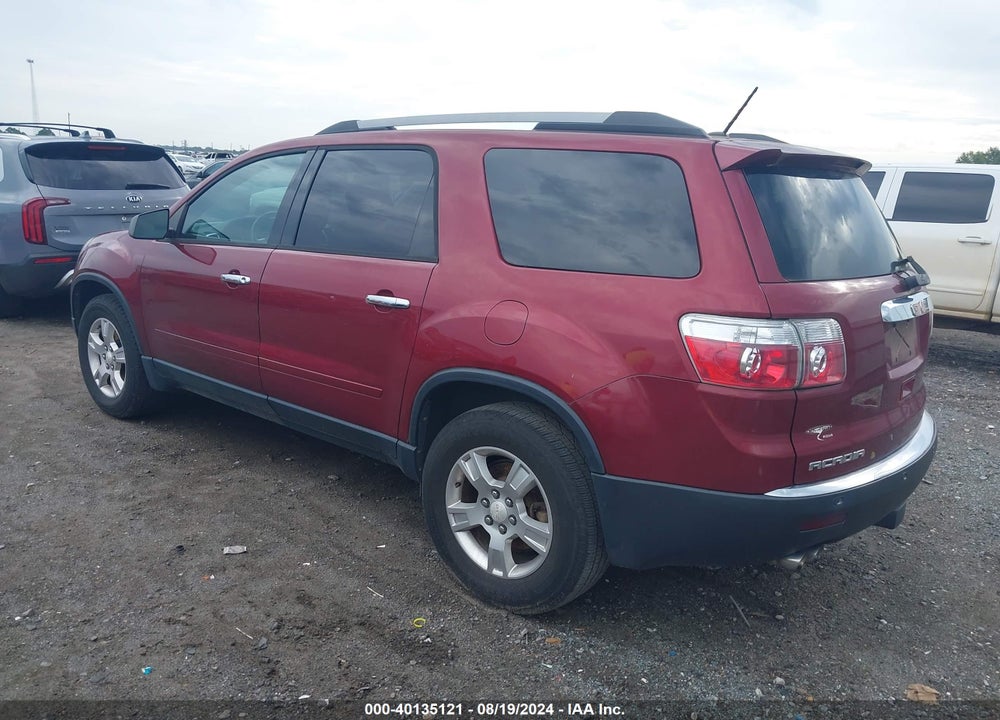 2011 GMC ACADIA SLE VIN: 1GKKRPED0BJ239455