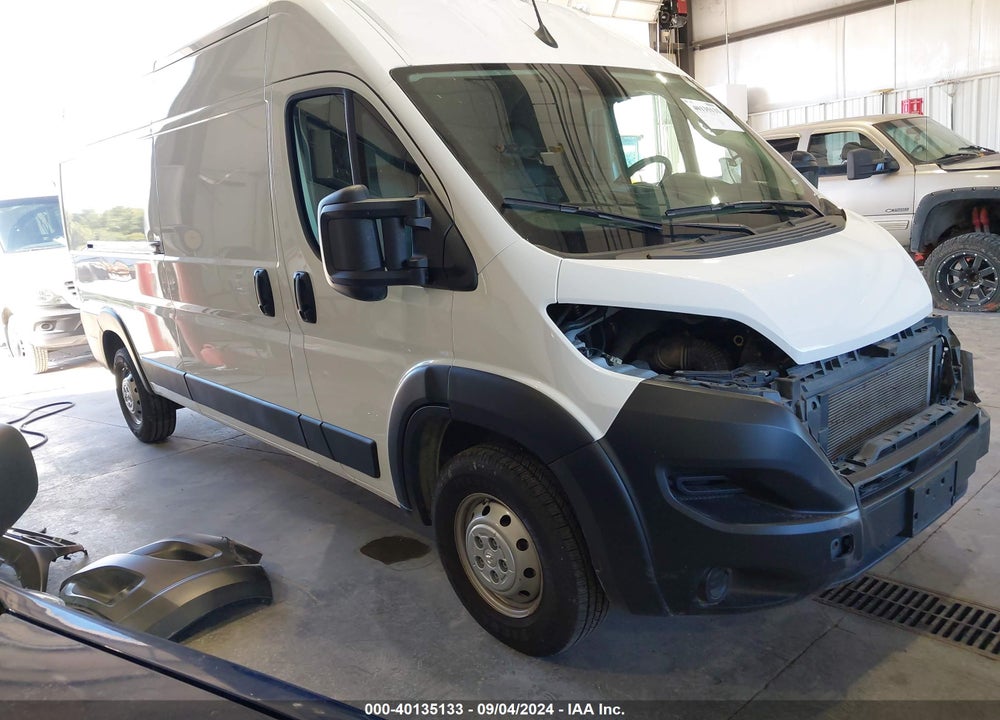 2023 RAM PROMASTER 2500 HIGH ROOF 159 WB VIN: 3C6LRVDG4PE588338