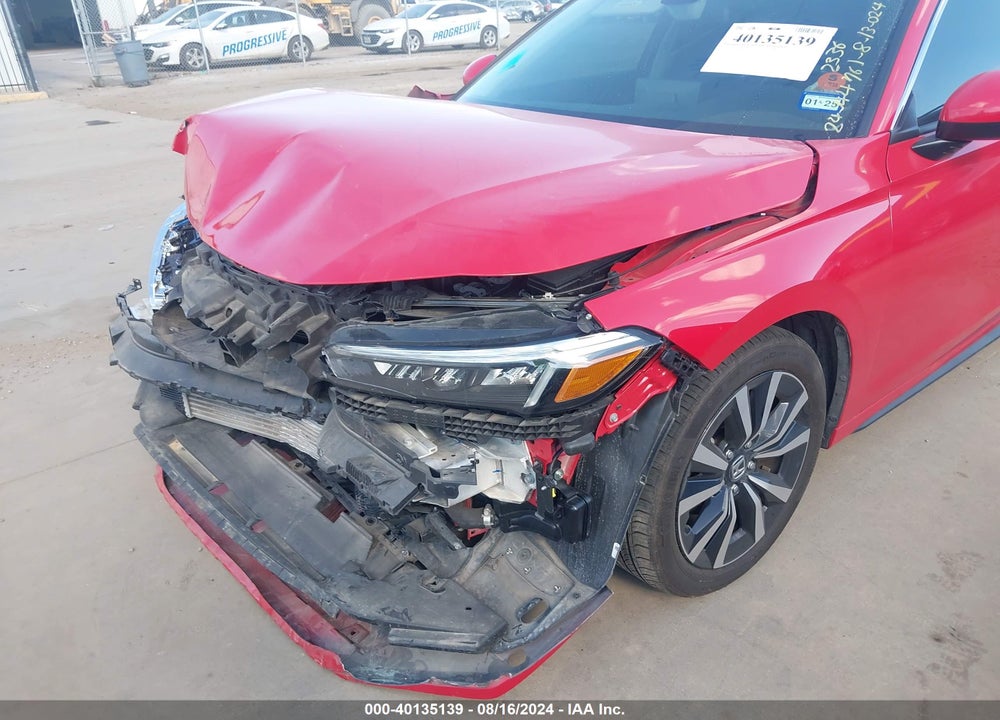 2023 HONDA CIVIC EX-L /EX-L W/O BSI VIN: 19XFL1H75PE002336