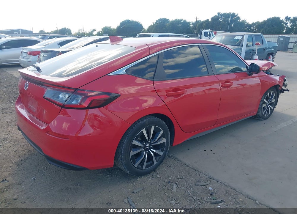 2023 HONDA CIVIC EX-L /EX-L W/O BSI VIN: 19XFL1H75PE002336