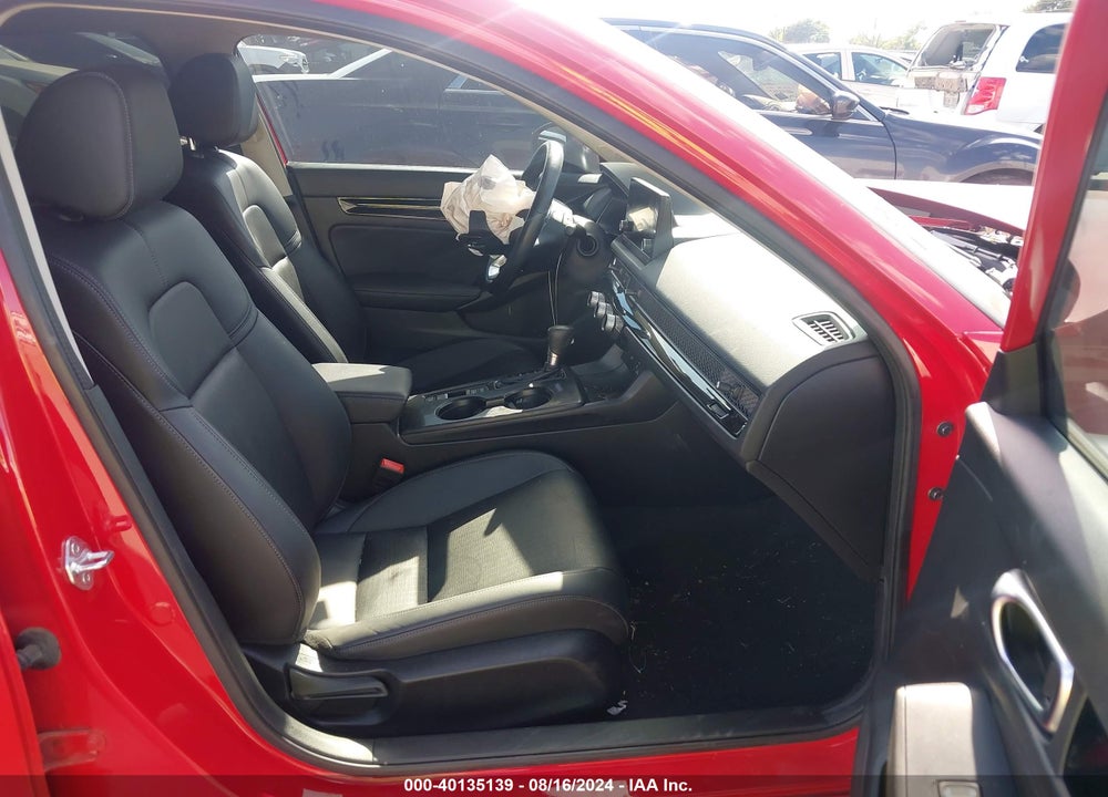 2023 HONDA CIVIC EX-L /EX-L W/O BSI VIN: 19XFL1H75PE002336