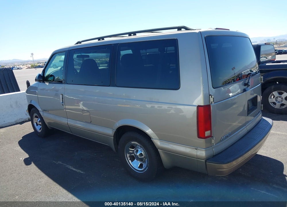 2001 CHEVROLET ASTRO LS VIN: 1GNDM19W31B143394
