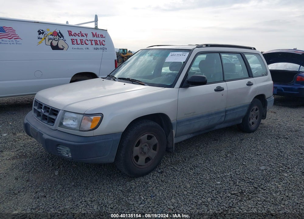 2000 SUBARU FORESTER L VIN: JF1SF6357YH727642