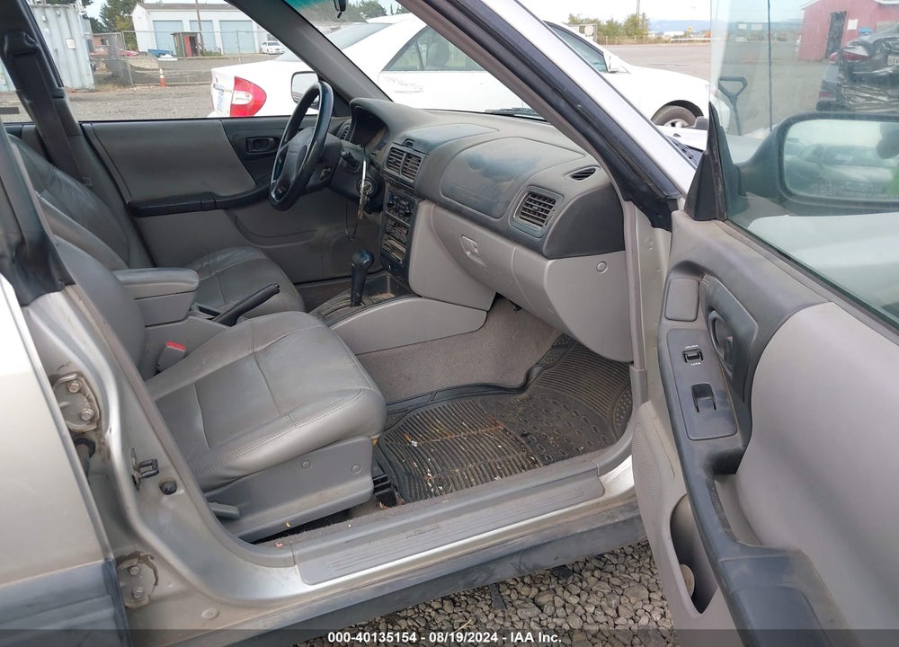 2000 SUBARU FORESTER L VIN: JF1SF6357YH727642