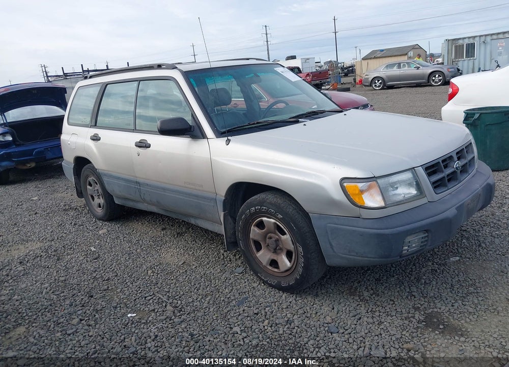 2000 SUBARU FORESTER L VIN: JF1SF6357YH727642