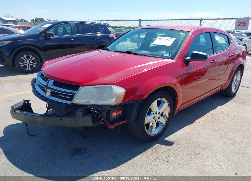 2012 DODGE AVENGER SE VIN: 1C3CDZAB7CN158482