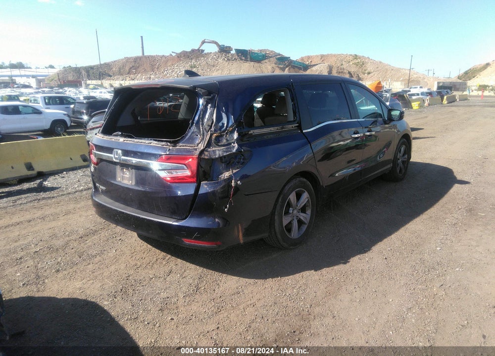 2020 HONDA ODYSSEY EX-L/EX-L W/NAVI RES VIN: 5FNRL6H76LB015238