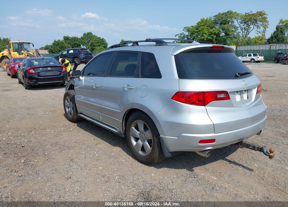 2007 ACURA RDX VIN: 5J8TB18557A010199