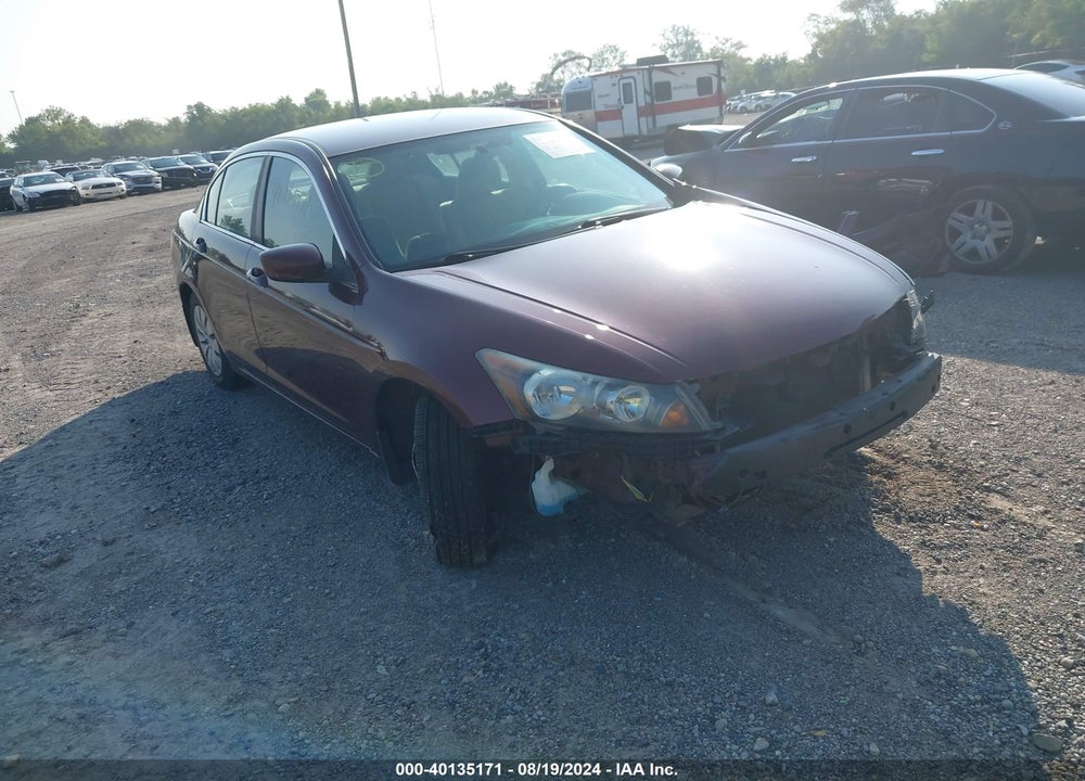 2012 HONDA ACCORD 2.4 LX VIN: 1HGCP2F30CA220616