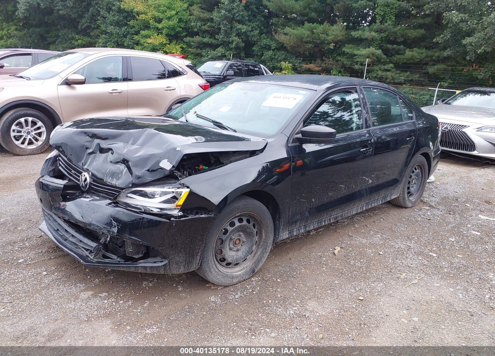 2014 VOLKSWAGEN JETTA 2.0L S VIN: 3VW2K7AJ1EM389266