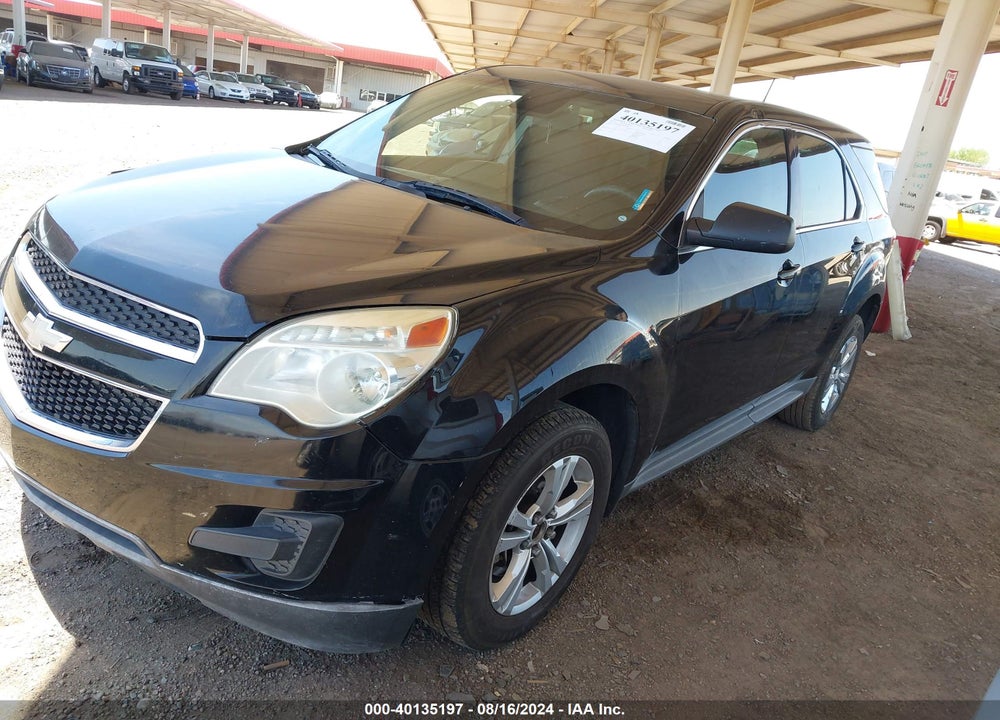 2013 CHEVROLET EQUINOX LS VIN: 2GNALBEK2D6353412