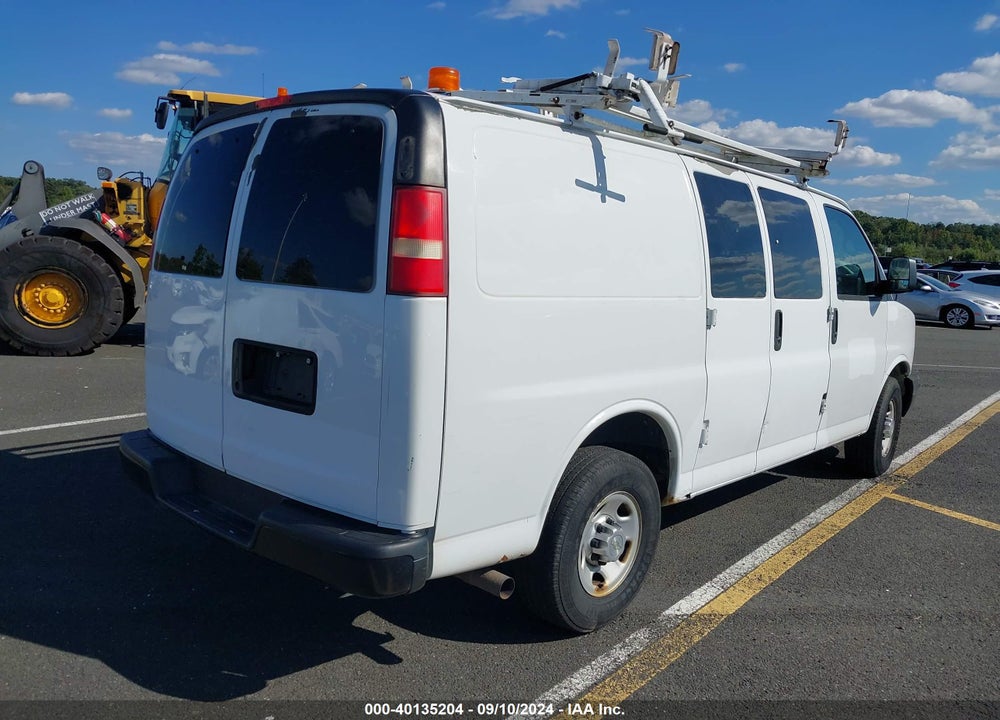 2010 CHEVROLET EXPRESS 2500 WORK VAN VIN: 1GCZGFBA0A1174741