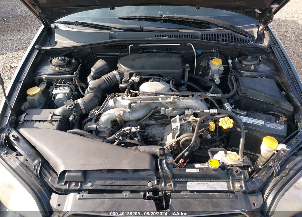 2006 SUBARU LEGACY 2.5I VIN: 4S3BL626367212654