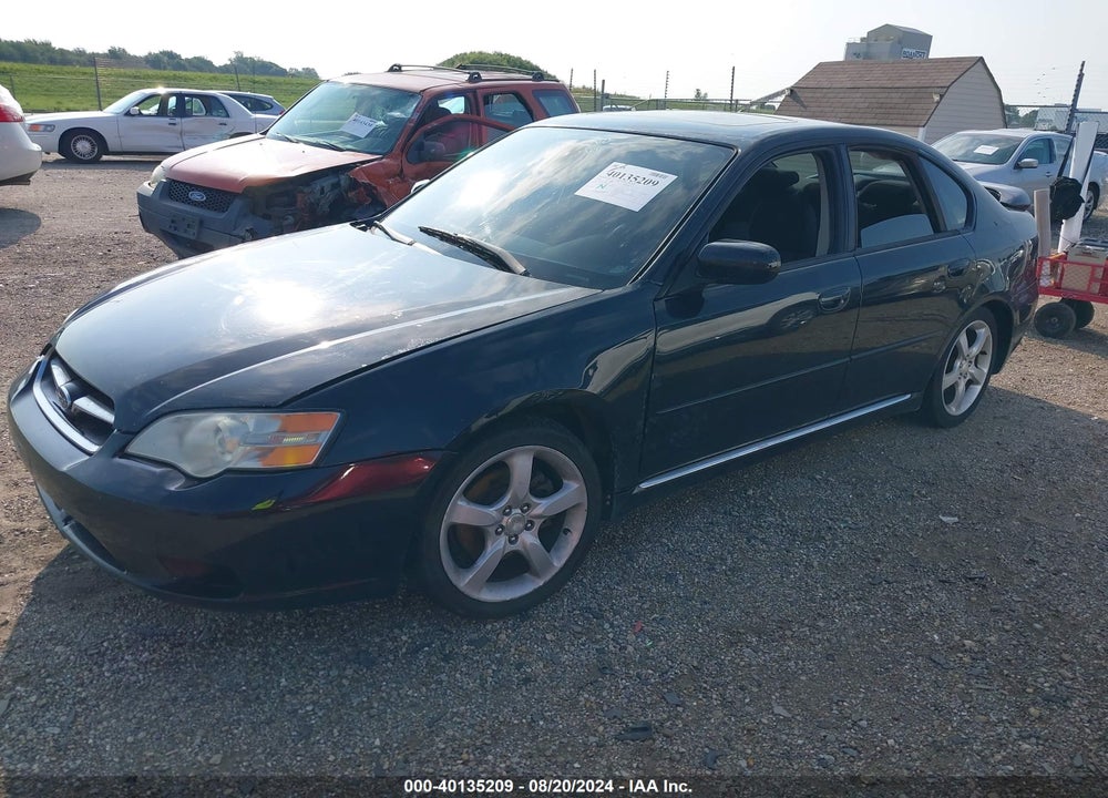 2006 SUBARU LEGACY 2.5I VIN: 4S3BL626367212654