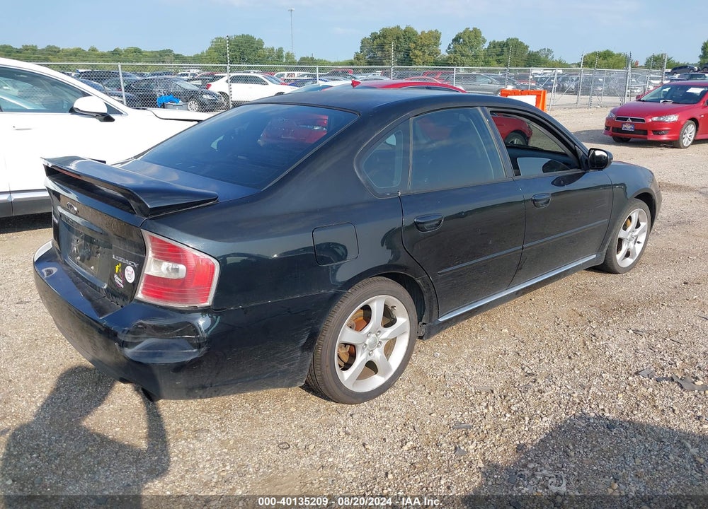 2006 SUBARU LEGACY 2.5I VIN: 4S3BL626367212654